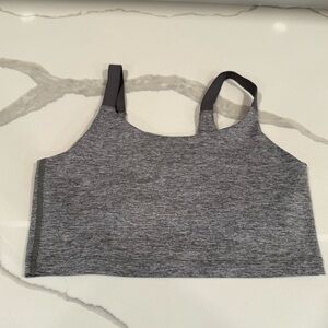 Offline by Aerie women's the hugger recharge‎ bra size small grey yoga gym soft